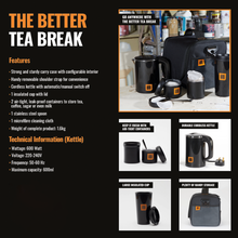 Load image into Gallery viewer, The Better Tea Break - Portable Tea &amp; Coffee Making Kit
